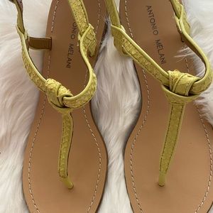 NWOT Antonio Melani Thong Sandal
